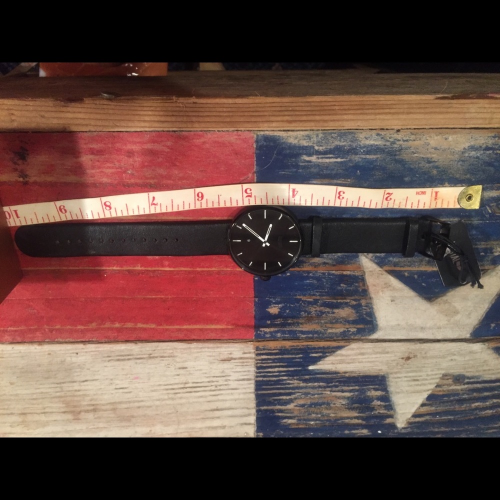 Vestal Watch black leather strap - Picture 3 of 8